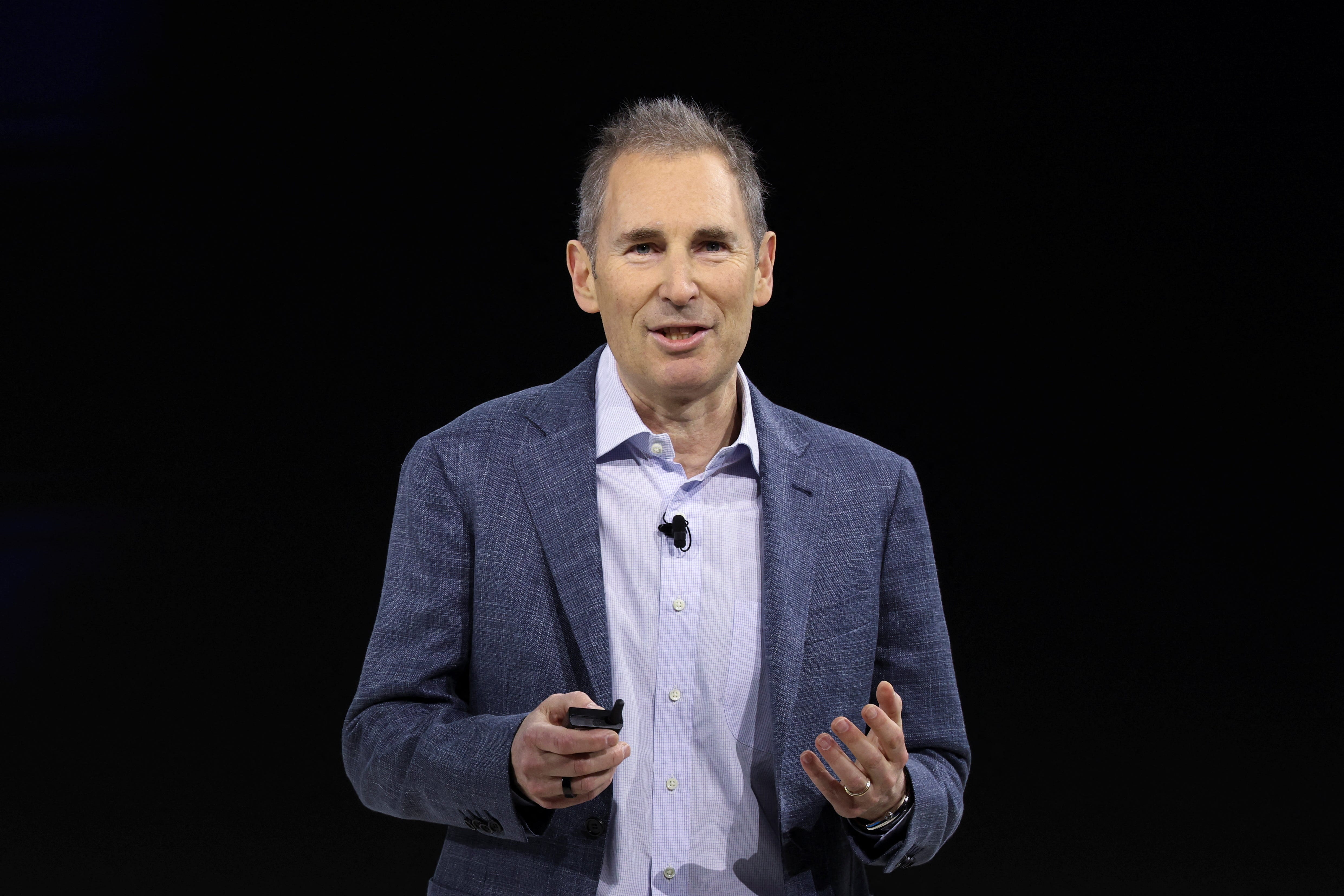 Andy Jassy talking.