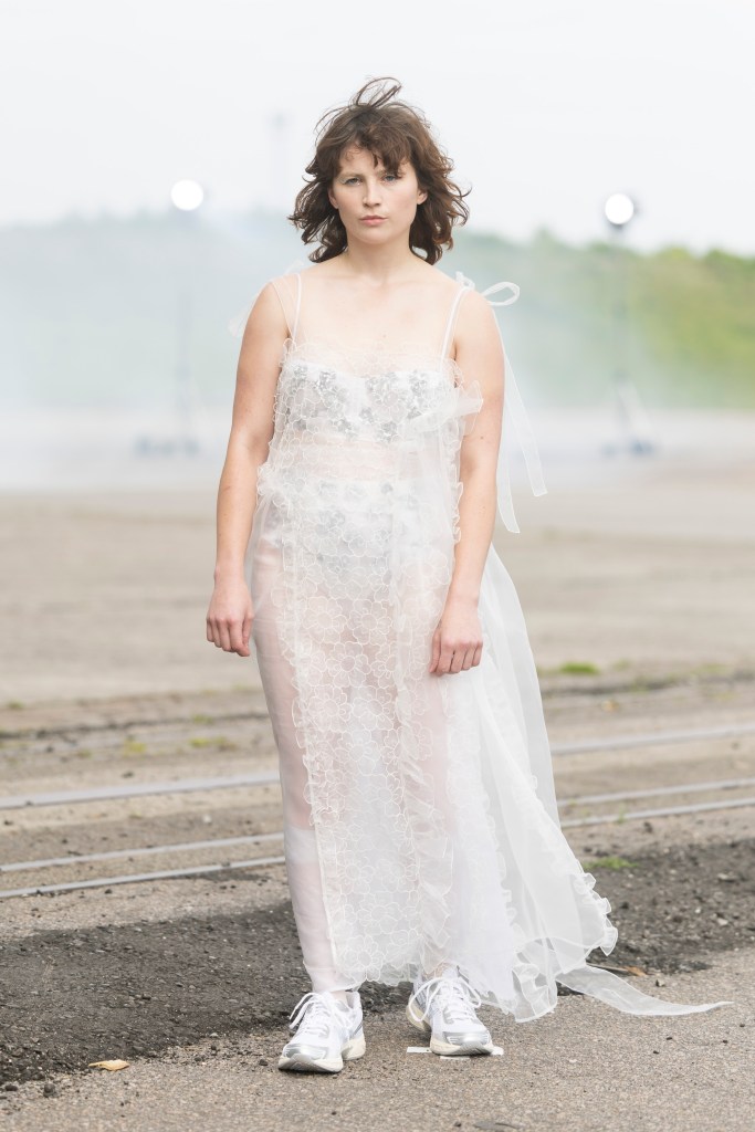 Ísadóra Bjarkardóttir Barney in Copenhagen Fashion Week on Thursday