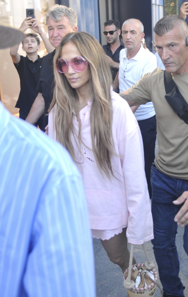 Jennifer Lopez at Chanel in Istanbul on Monday