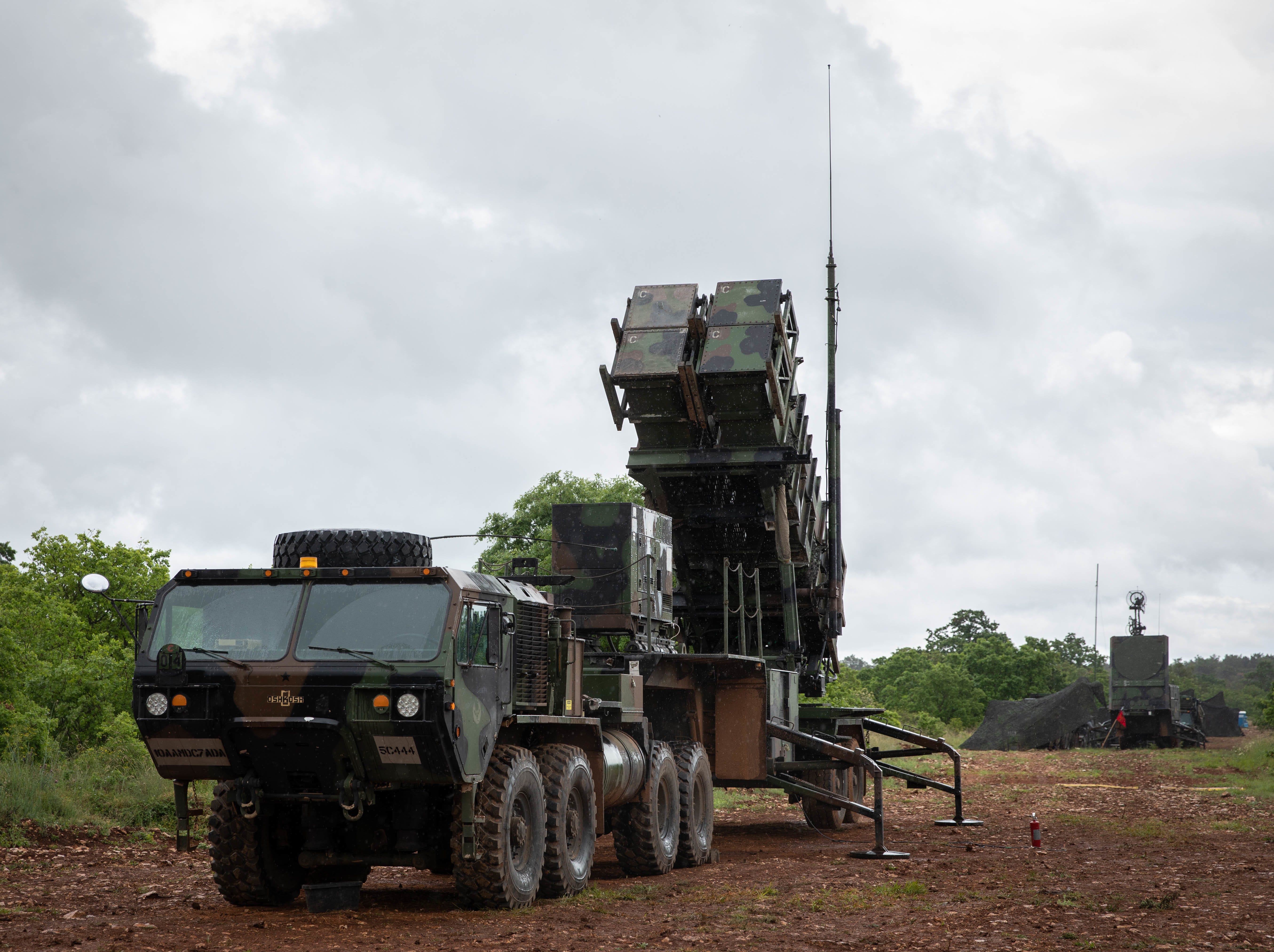 A Patriot launcher.