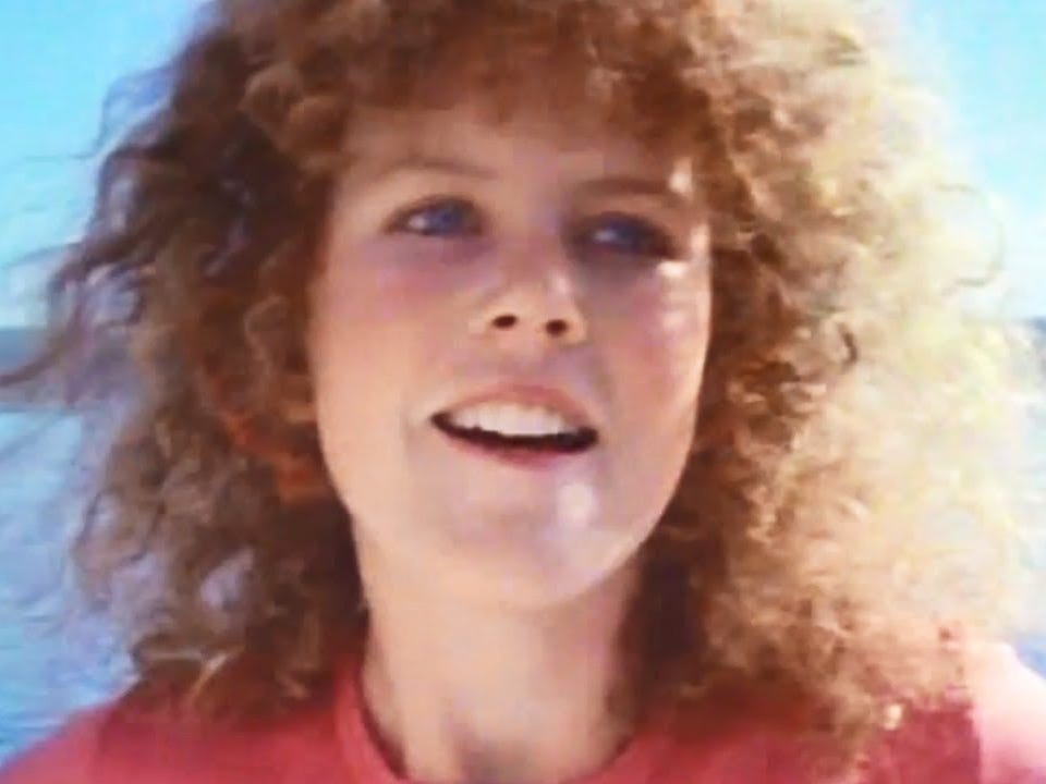 Nicole Kidman as Judy in "BMX Bandits."