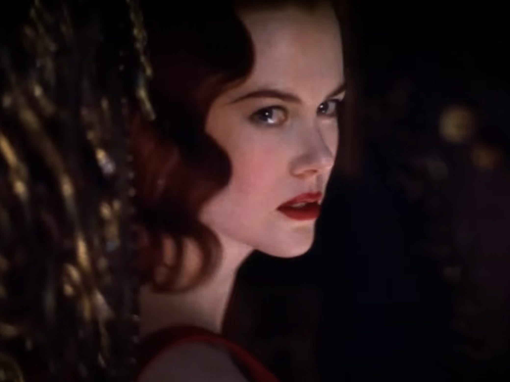 Nicole Kidman in "Moulin Rouge."