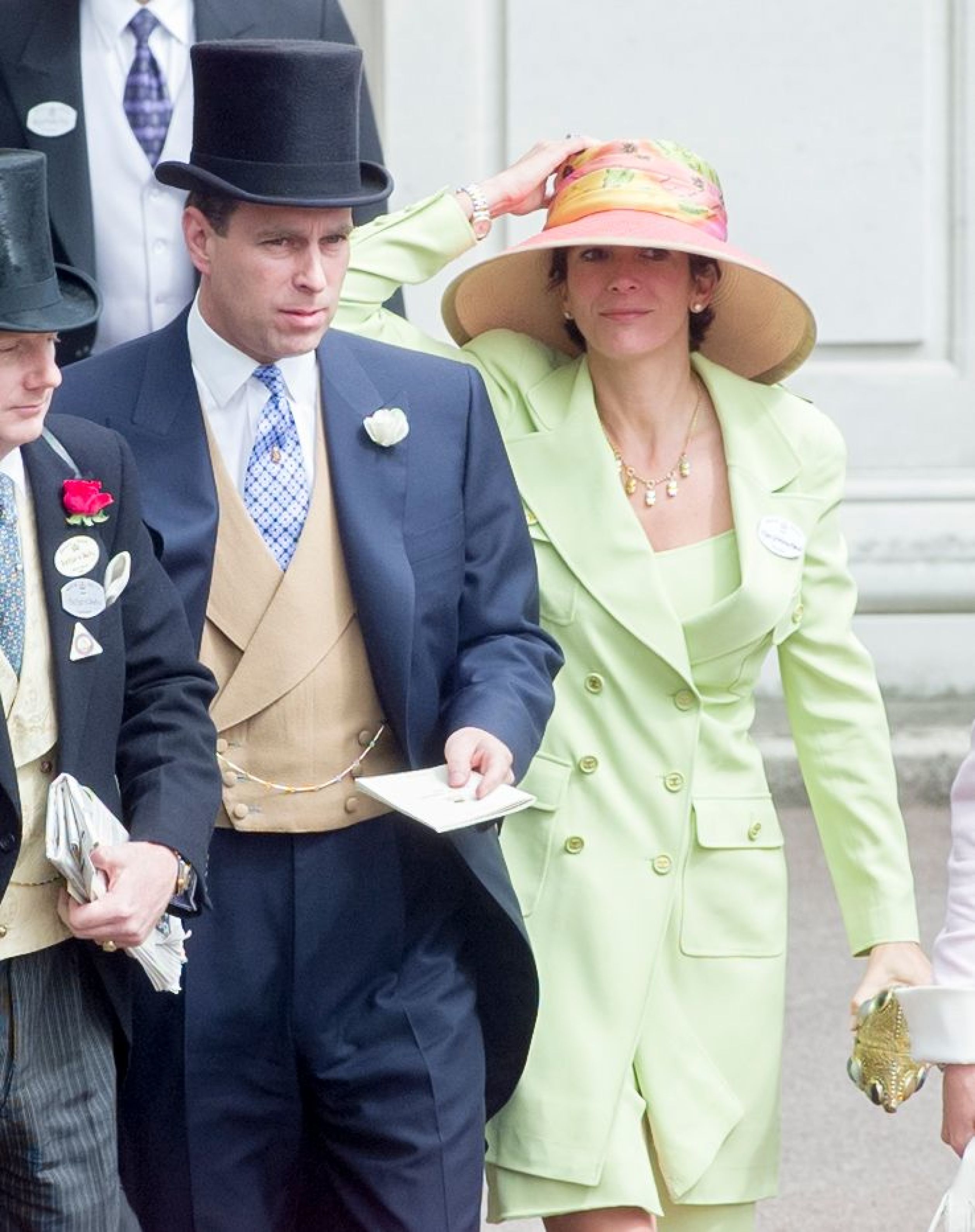 Prince Andrew and Ghislaine Maxwell.