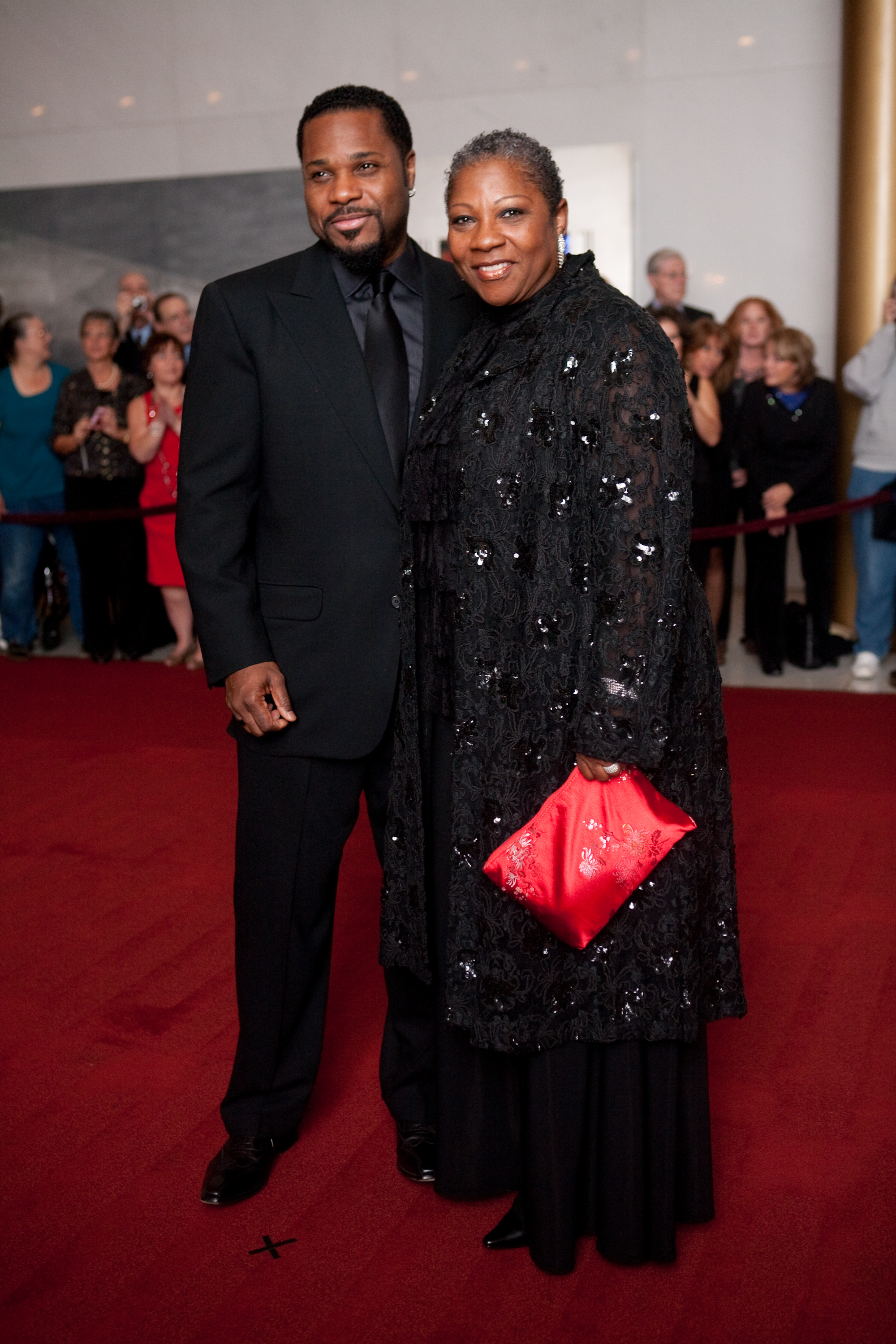 Malcolm-Jamal Warner and Pamela Warner.
