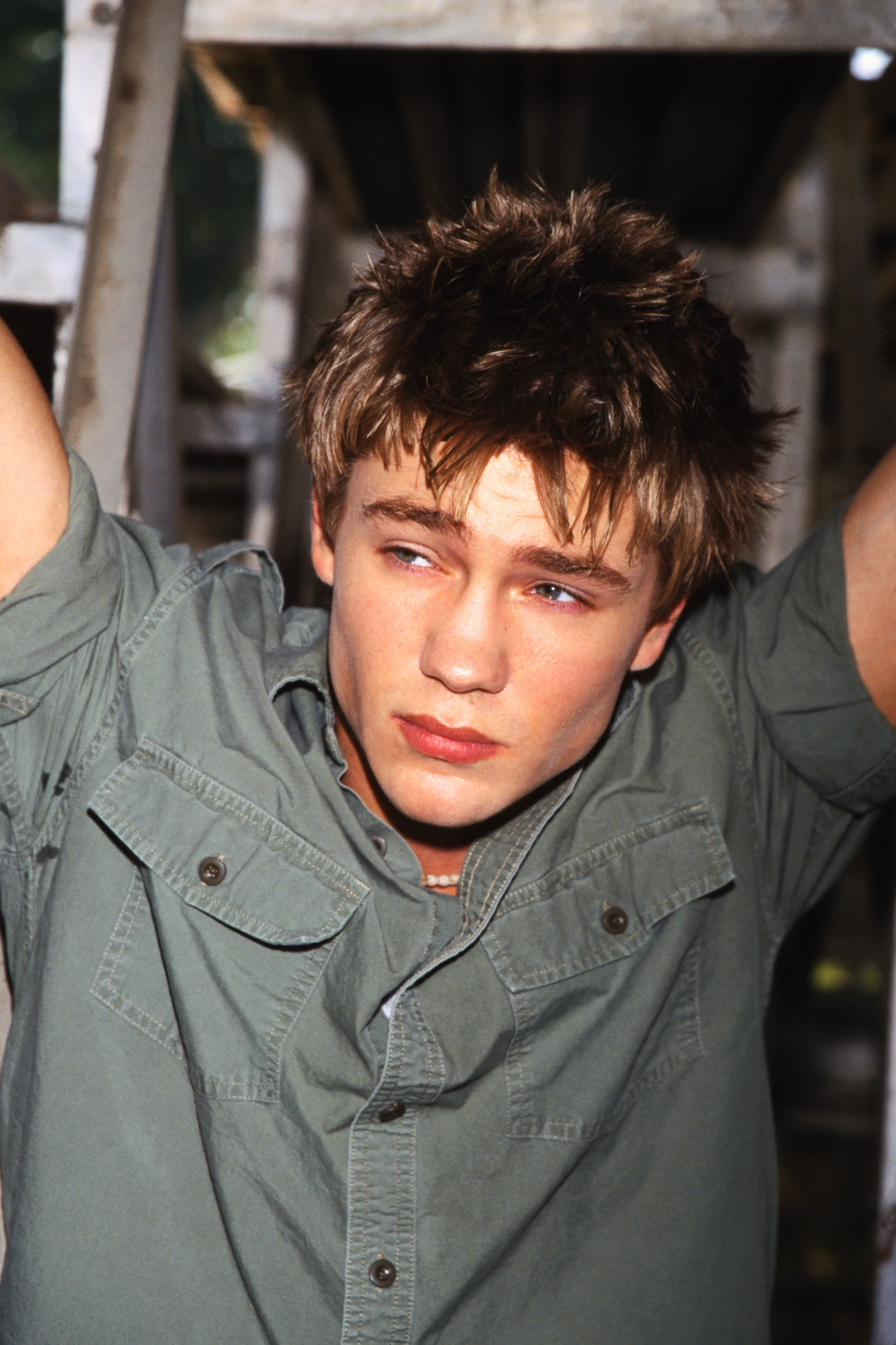 Chad Michael Murray in a throwback photo. 