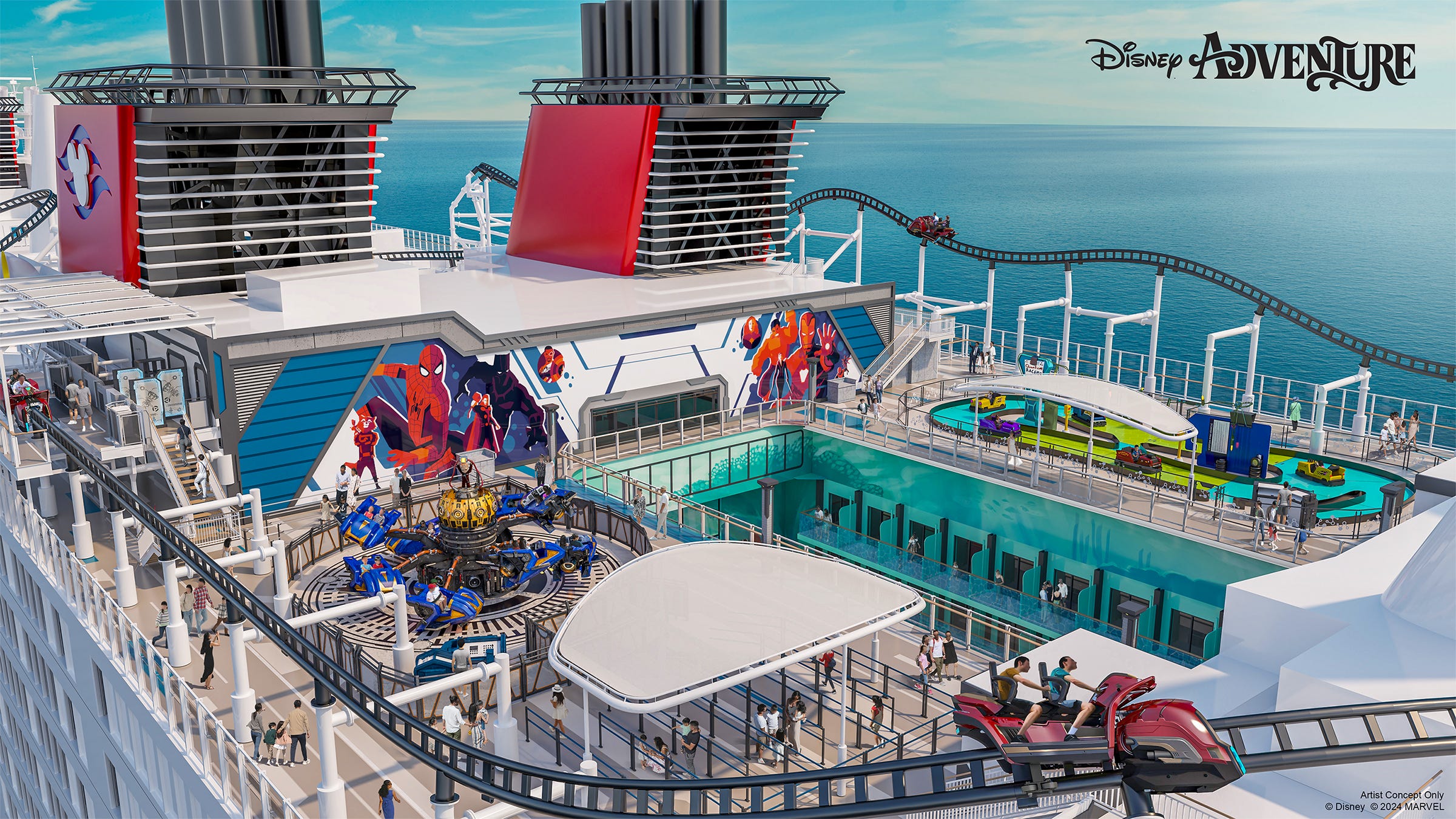 Disney Adventure cruise ship