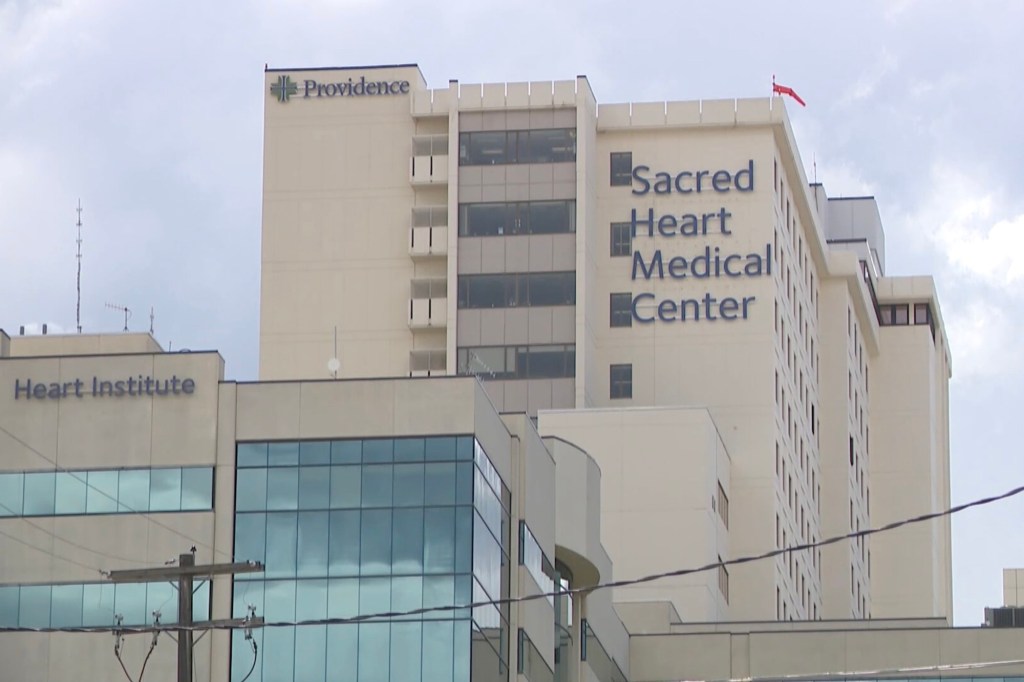 Sacred Heart Medical Center building.