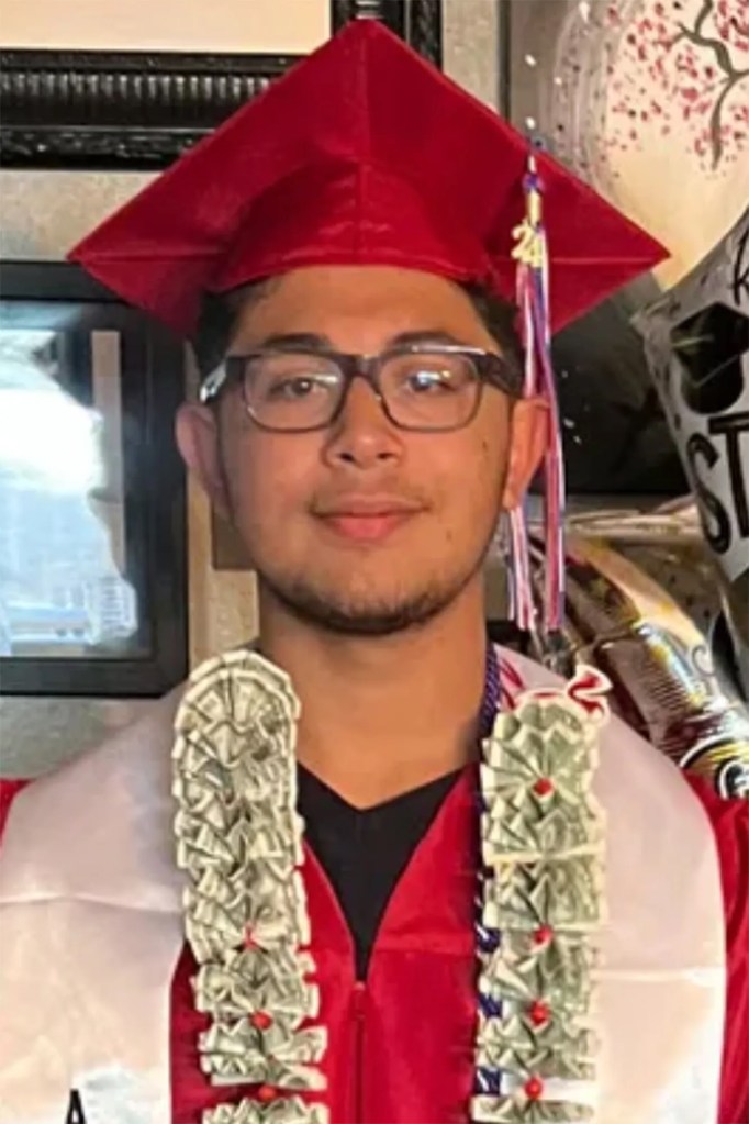 Photo of Ricky Ray Reyes Jr. in graduation attire.