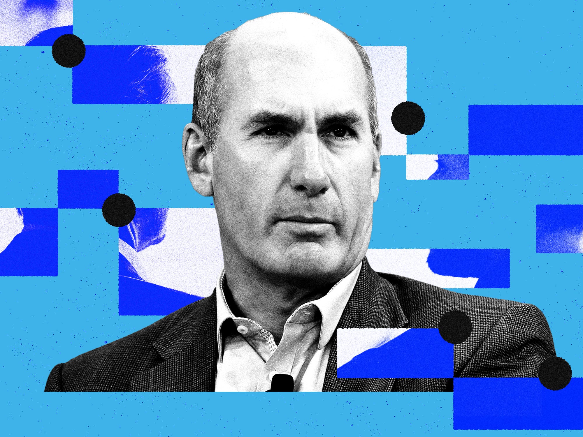 AT&T CEO John Stankey photo collage