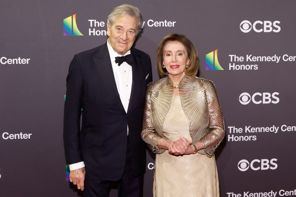 Paul Pelosi and Nancy Pelosi at the Kennedy Center Honors.