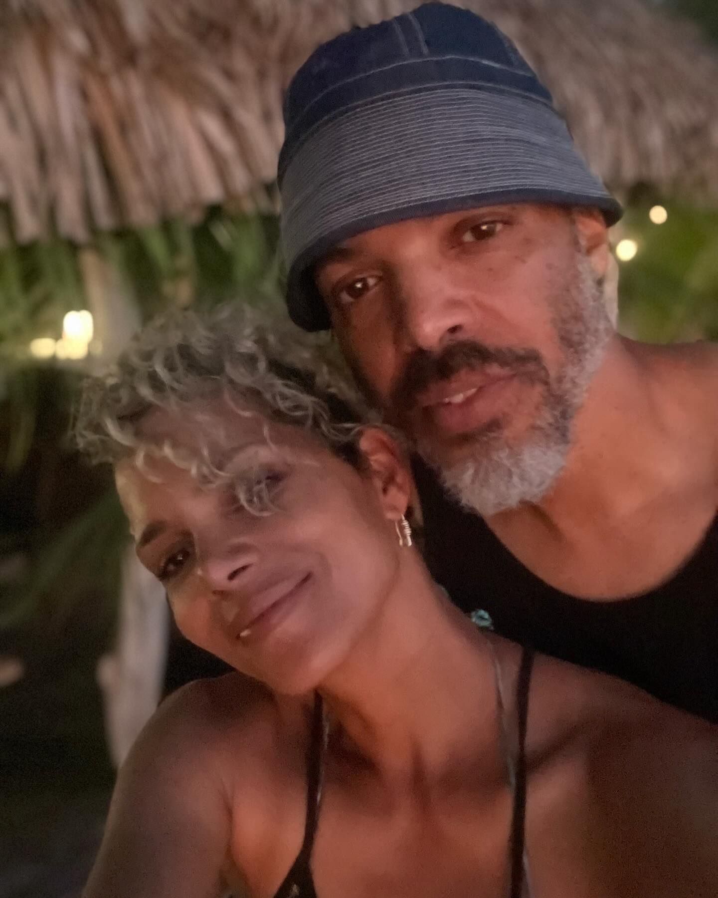 A selfie of Van Hunt and Halle Berry in 2024