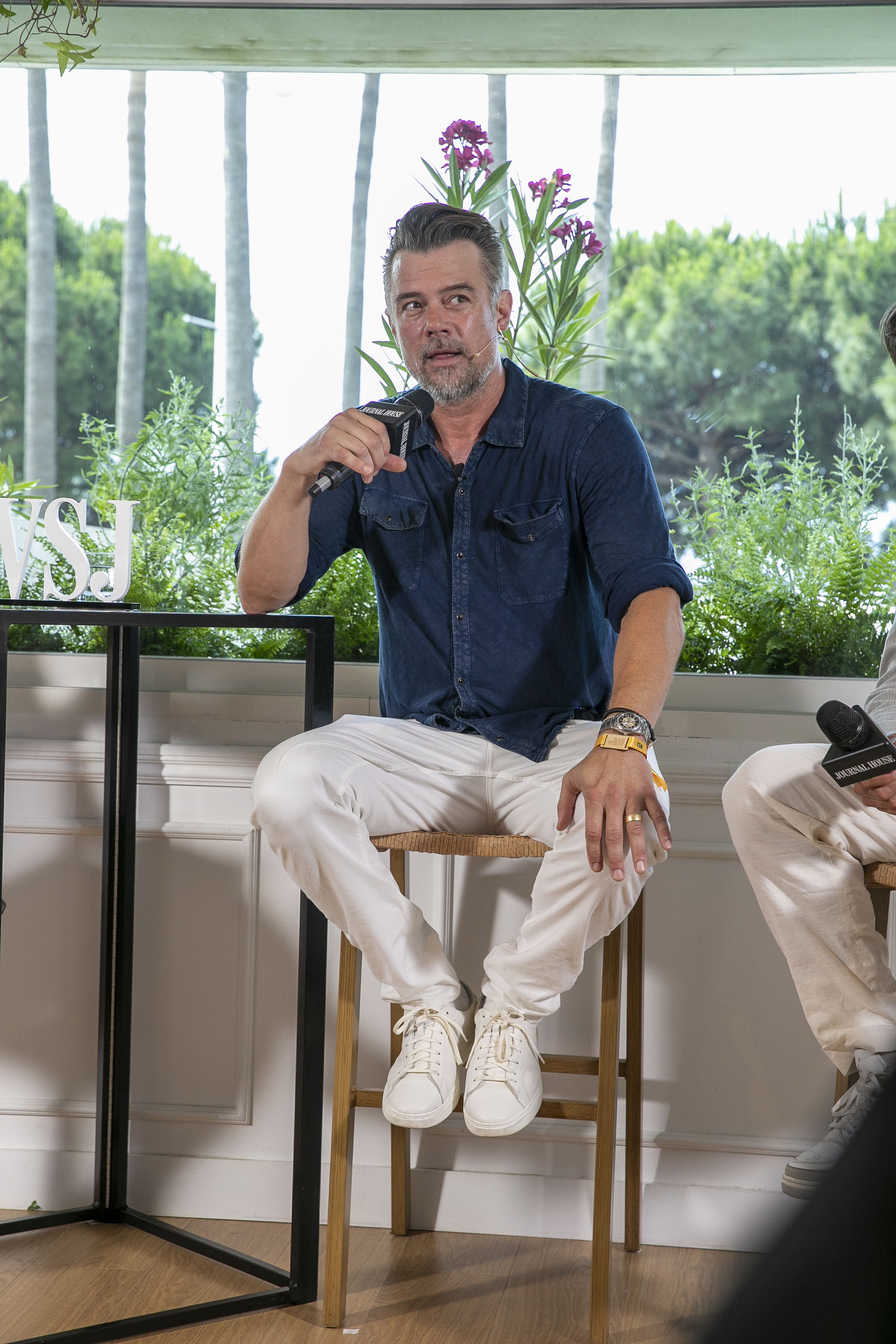 Josh Duhamel at the Cannes Lions Festival in 2025