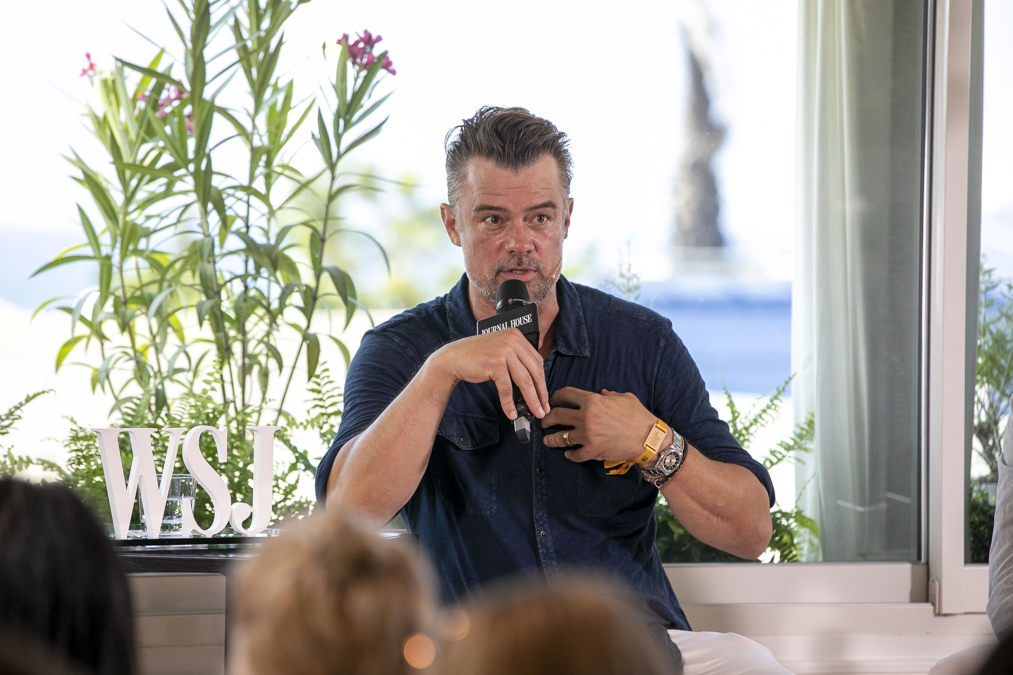 Josh Duhamel at the Cannes Lions Festival in 2025