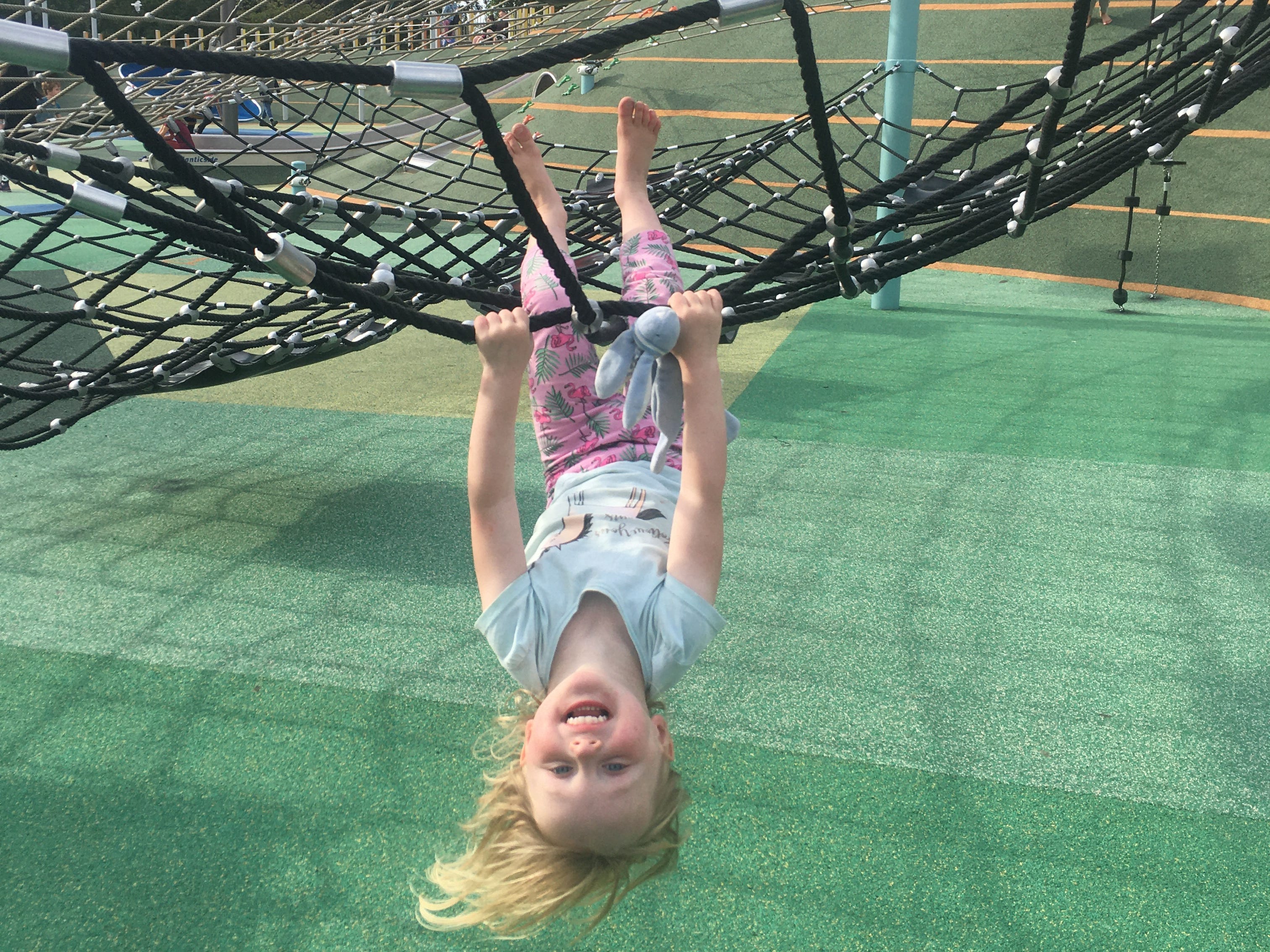 Girl in playground