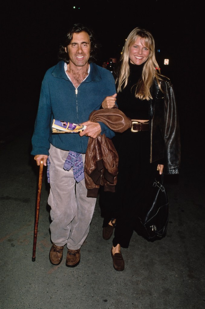 Christie Brinkley and Richard Taubman in 1994.