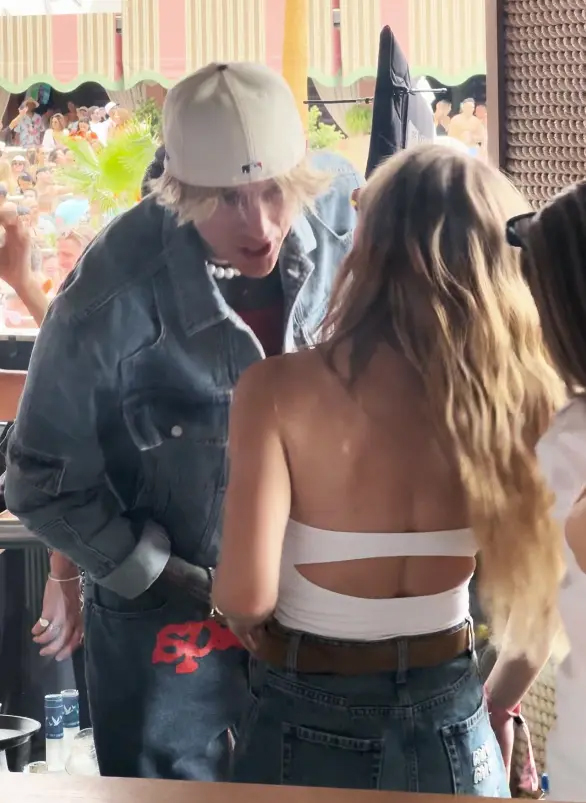MGK and Sydney Sweeney in May 2025