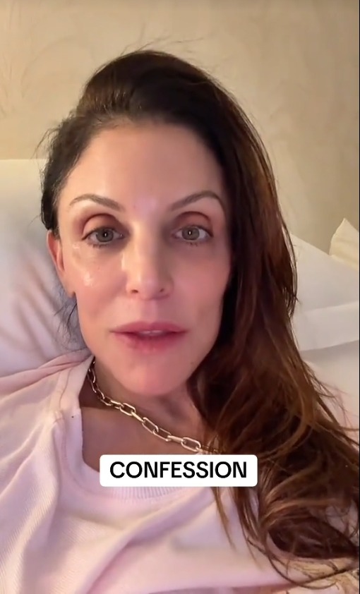 Bethenny Frankel on TikTok in August 2025