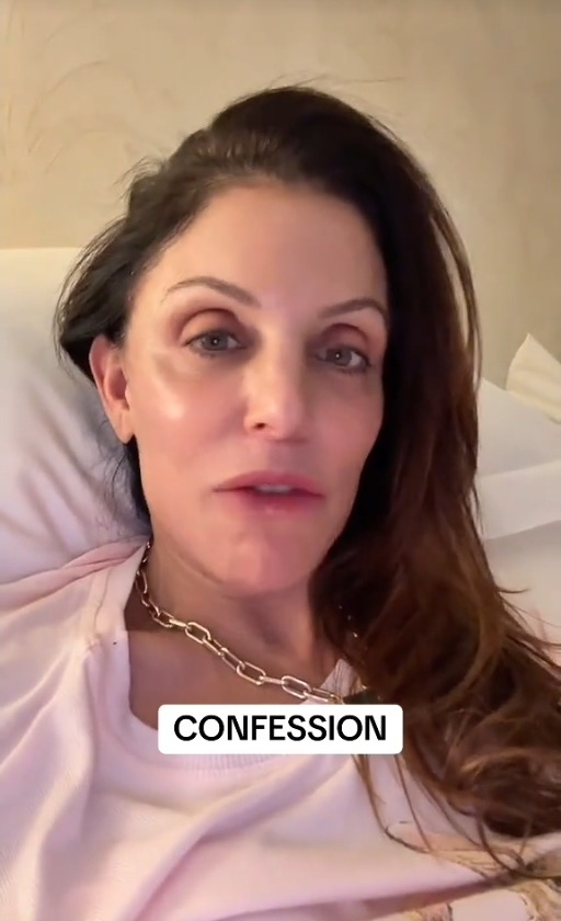 Bethenny Frankel on TikTok in August 2025