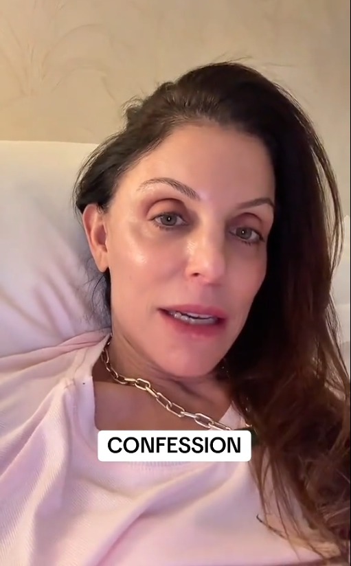 Bethenny Frankel on TikTok in August 2025