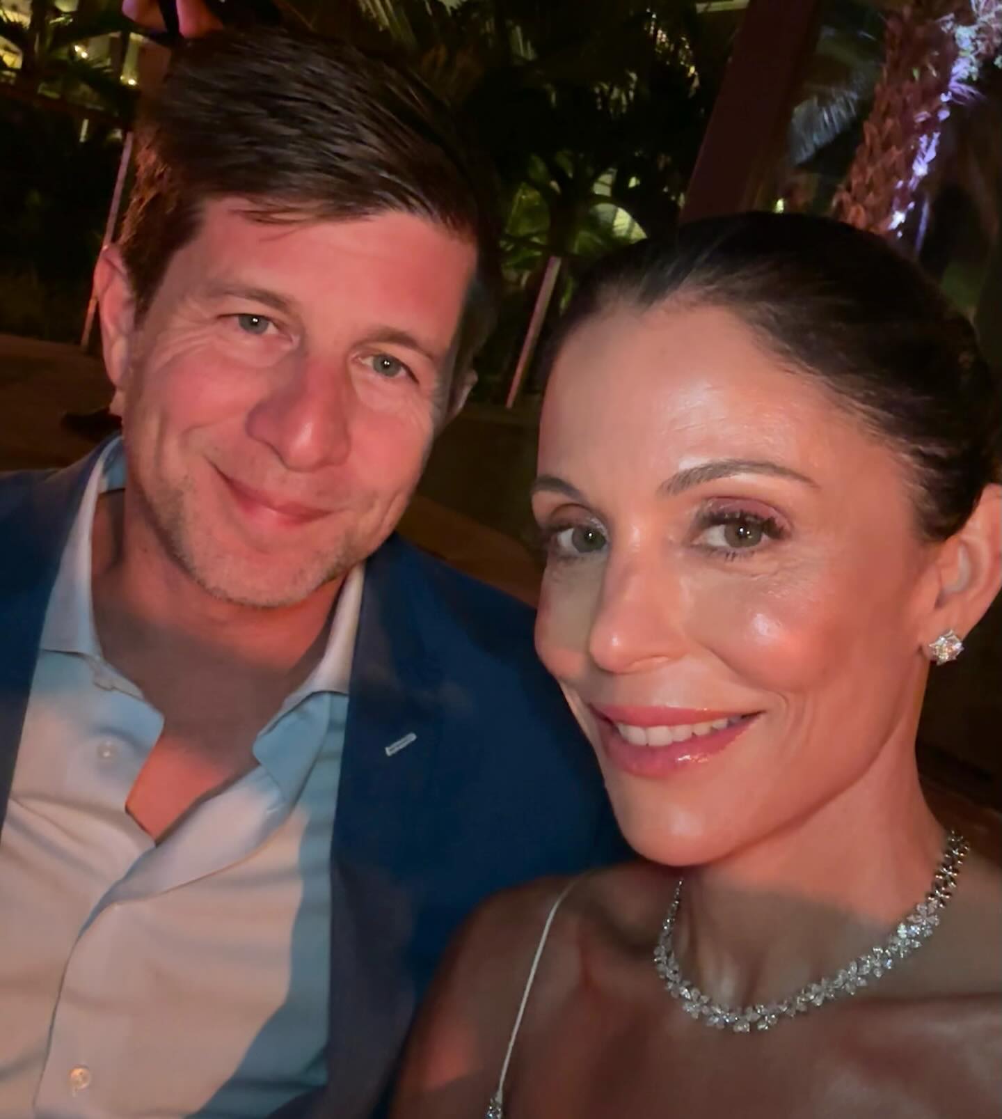Paul Bernon and Bethenny Frankel