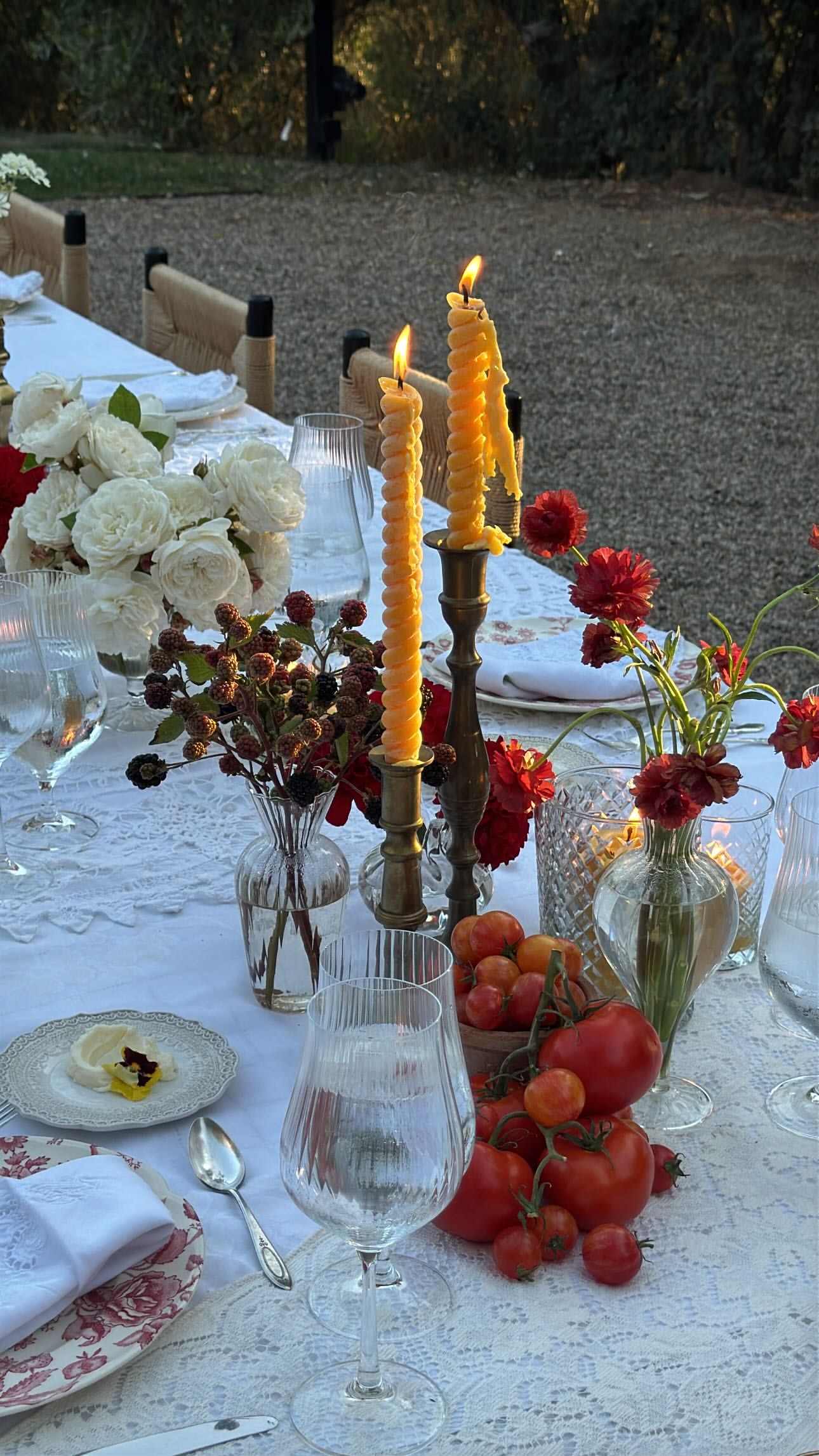 Kylie Jenner's birthday dinner decor
