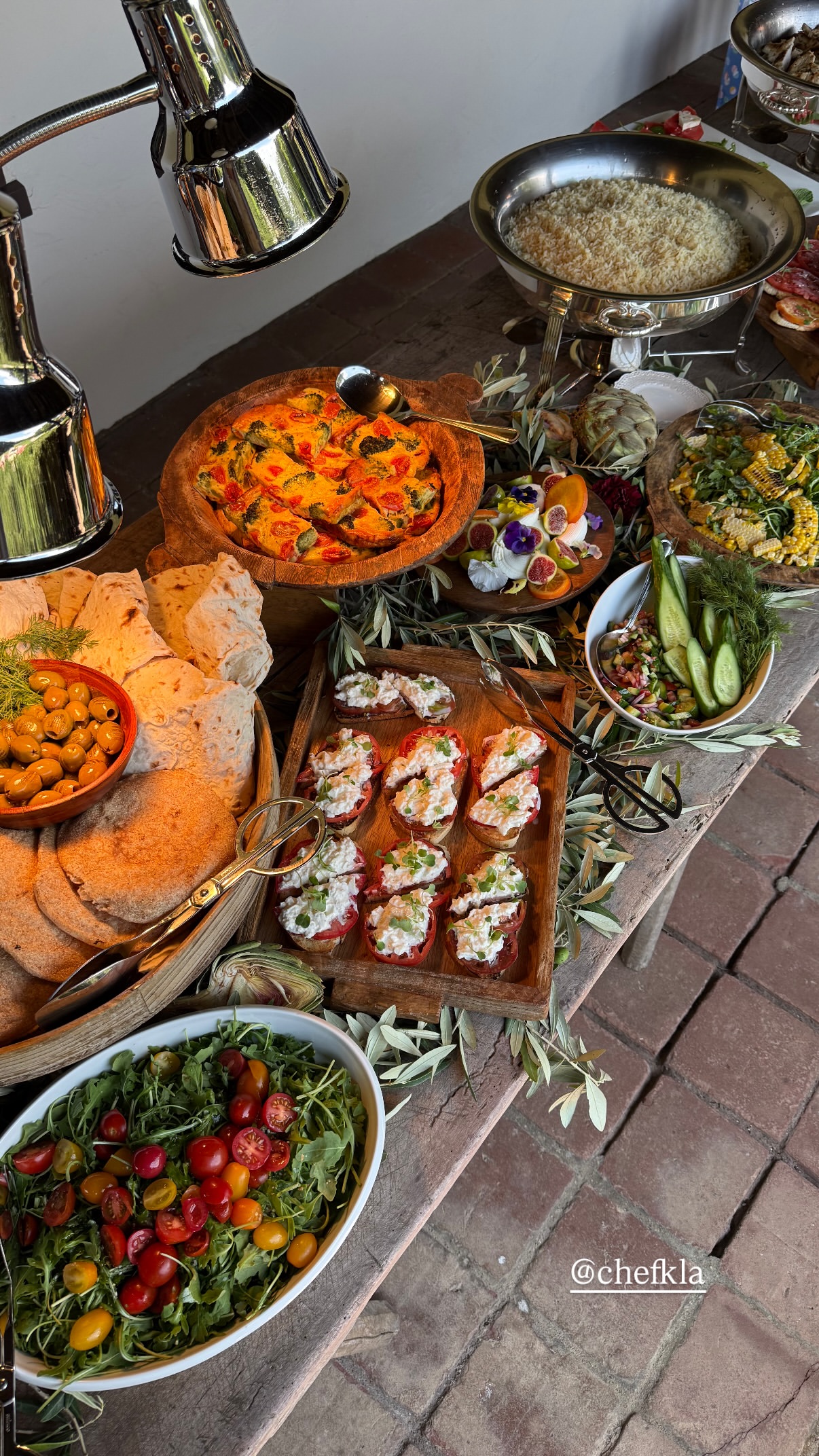 Kylie Jenner's birthday dinner food