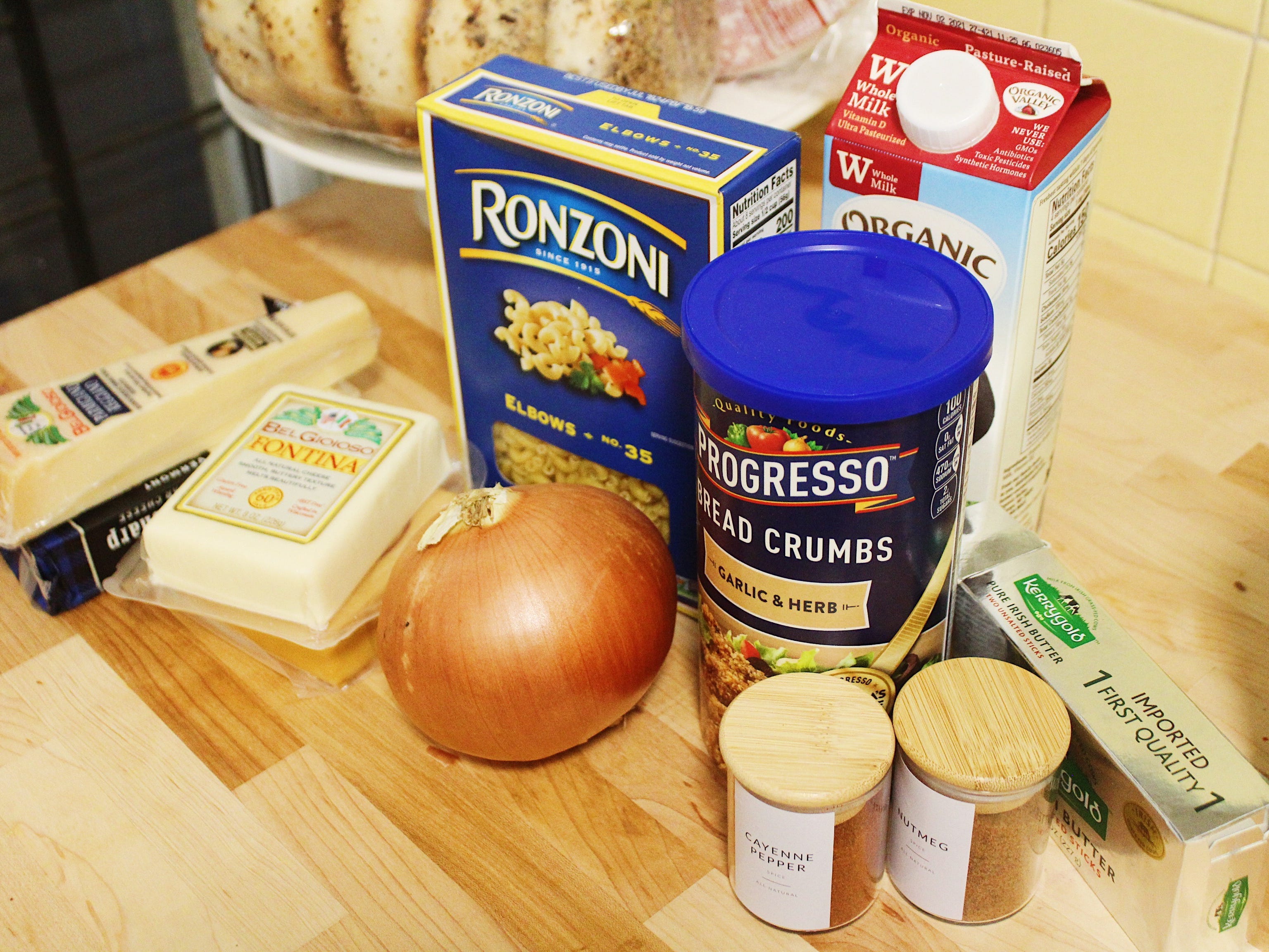 martha stewart mac and cheese ingredients