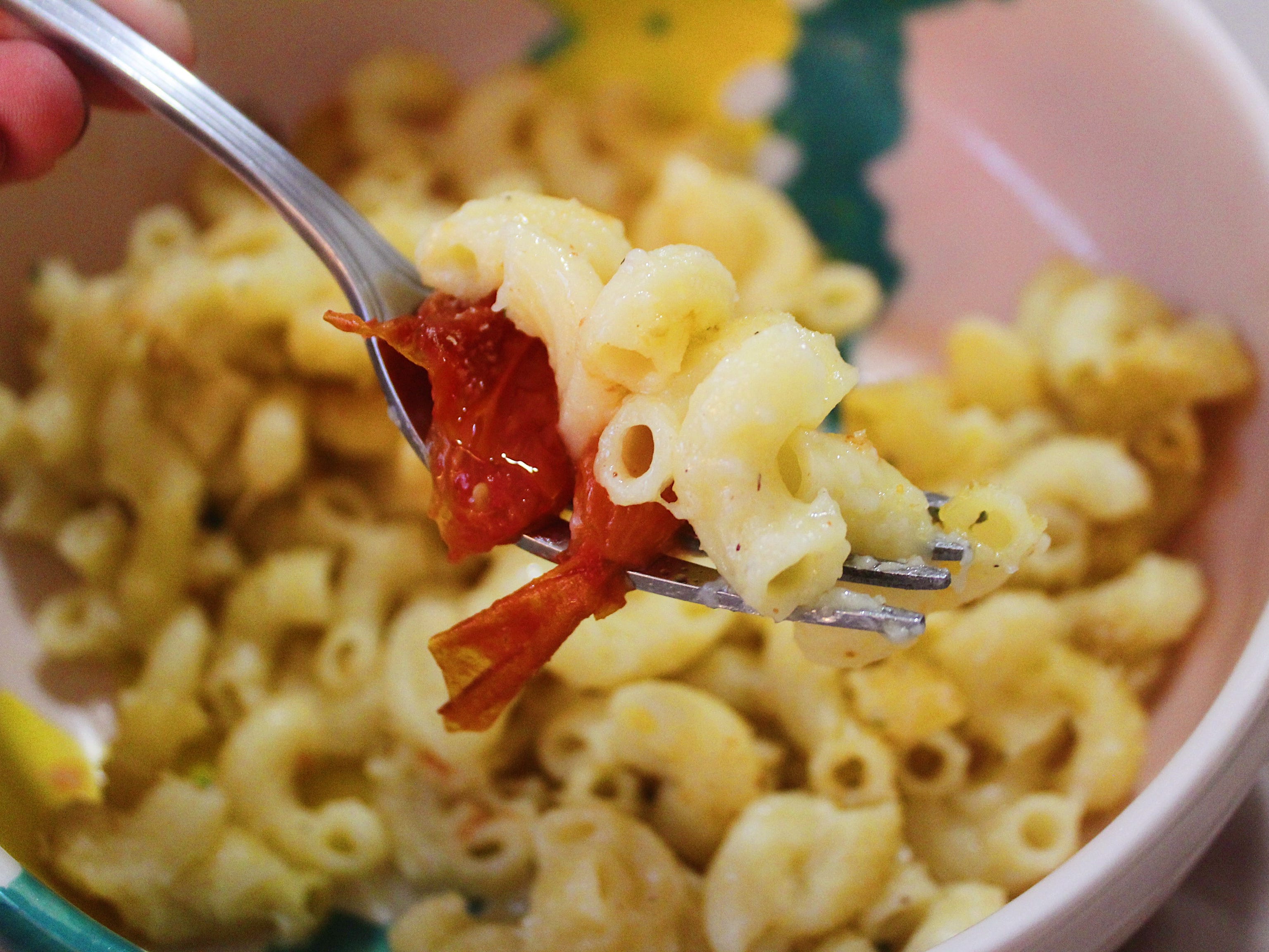 the finished ina garten macaroni and cheese