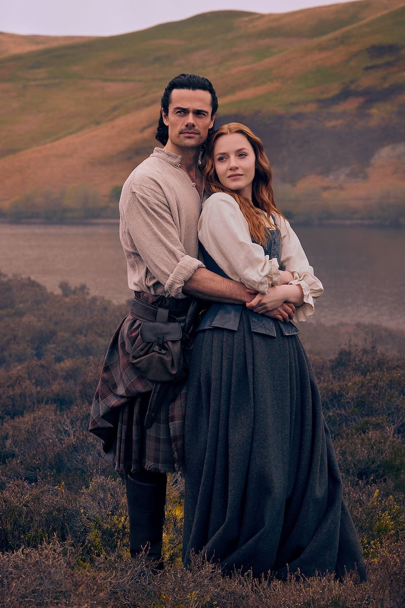 Jamie Roy and Harriet Slater