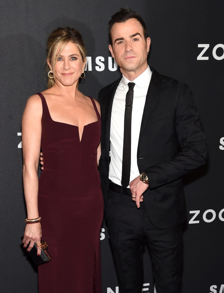 Jennifer Aniston and Justin Theroux 