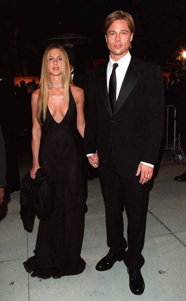 Jennifer Aniston and Brad Pitt