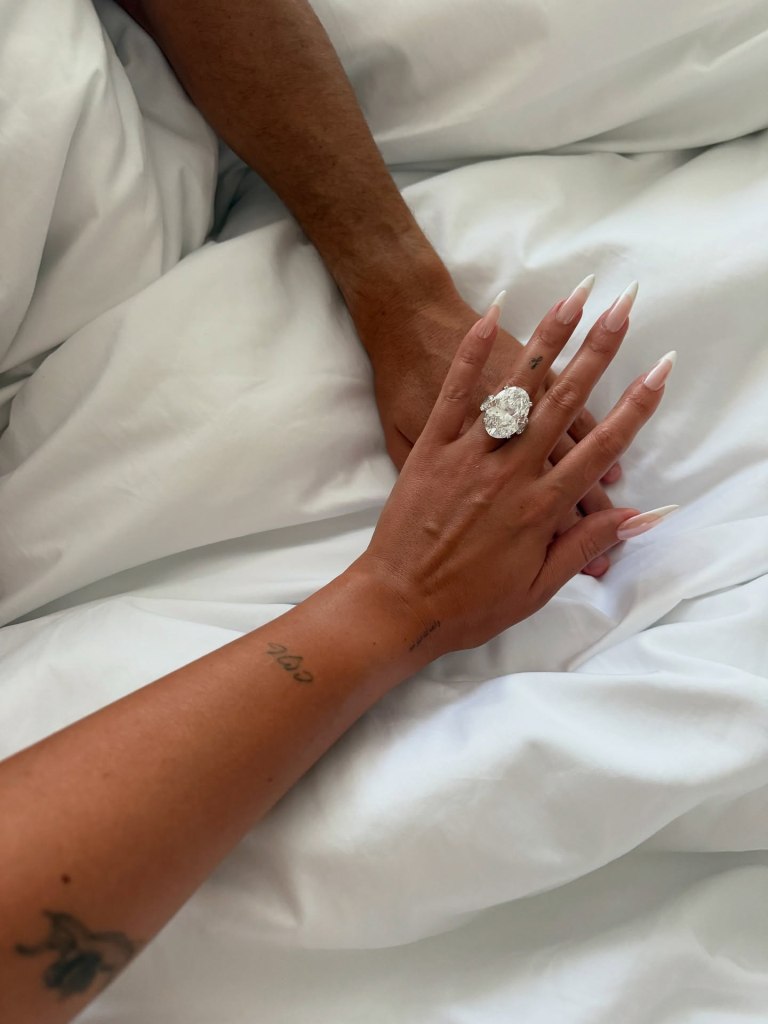 Georgina Rodriguez engagement ring