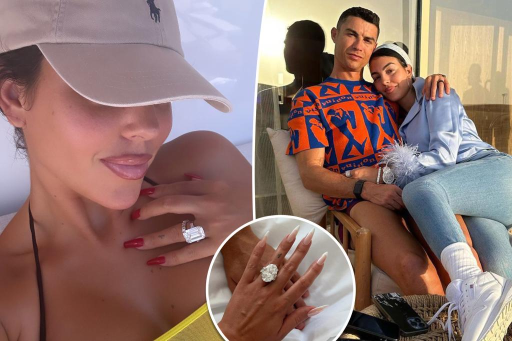 Georgina Rodriguez’s ‘extraordinary’ engagement ring from Cristiano Ronaldo could be worth up to $5M