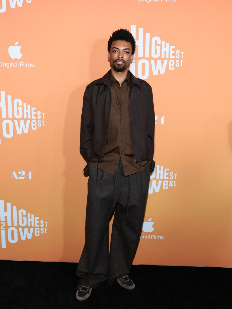 Jackson Lee attends the ‘Highest 2 Lowest’ premiere 