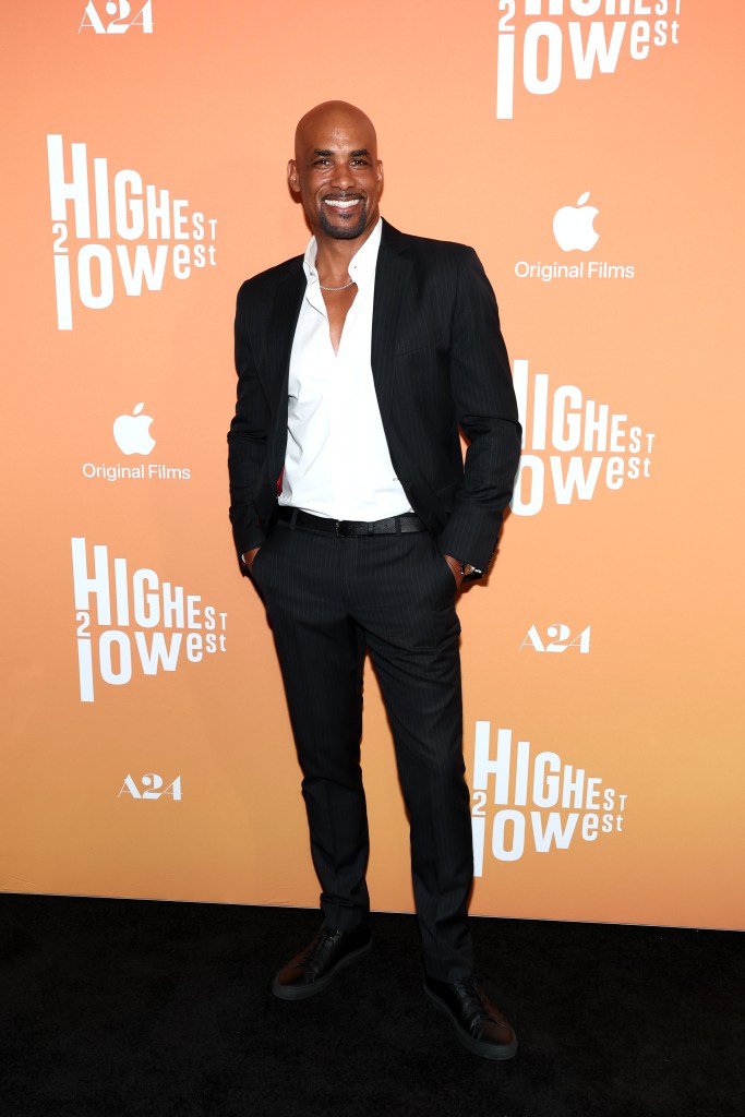 Boris Kodjoe attends the ‘Highest 2 Lowest’ premiere 