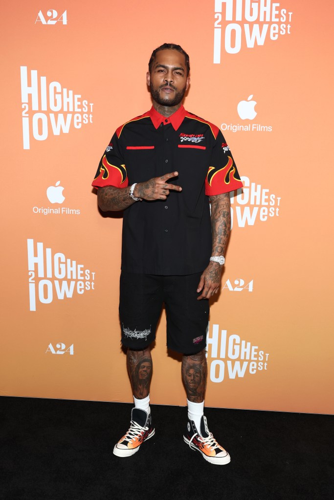 Dave East attends the ‘Highest 2 Lowest’ premiere 