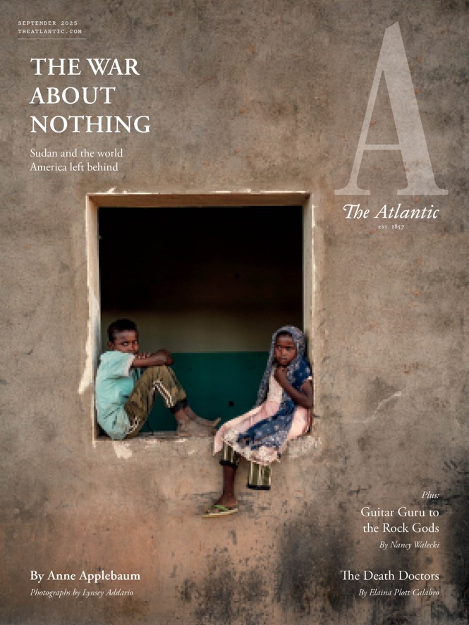 September 2025 Atlantic magazine cover