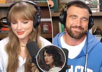 Fans convinced Taylor Swift’s ‘New Heights’ debut outfit is sweet nod to Travis Kelce romance