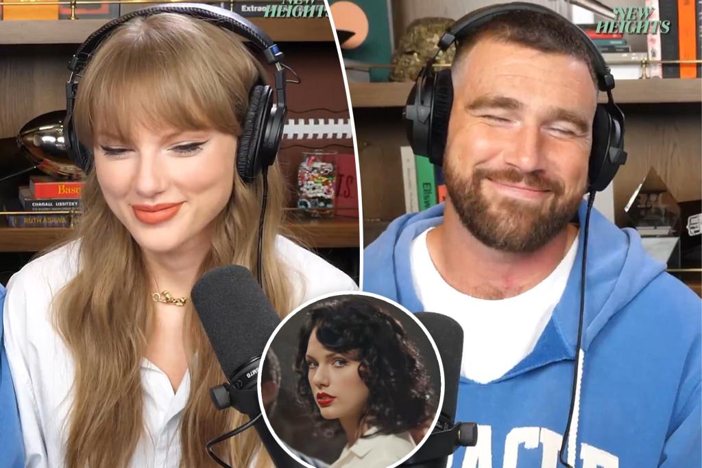 Fans convinced Taylor Swift’s ‘New Heights’ debut outfit is sweet nod to Travis Kelce romance