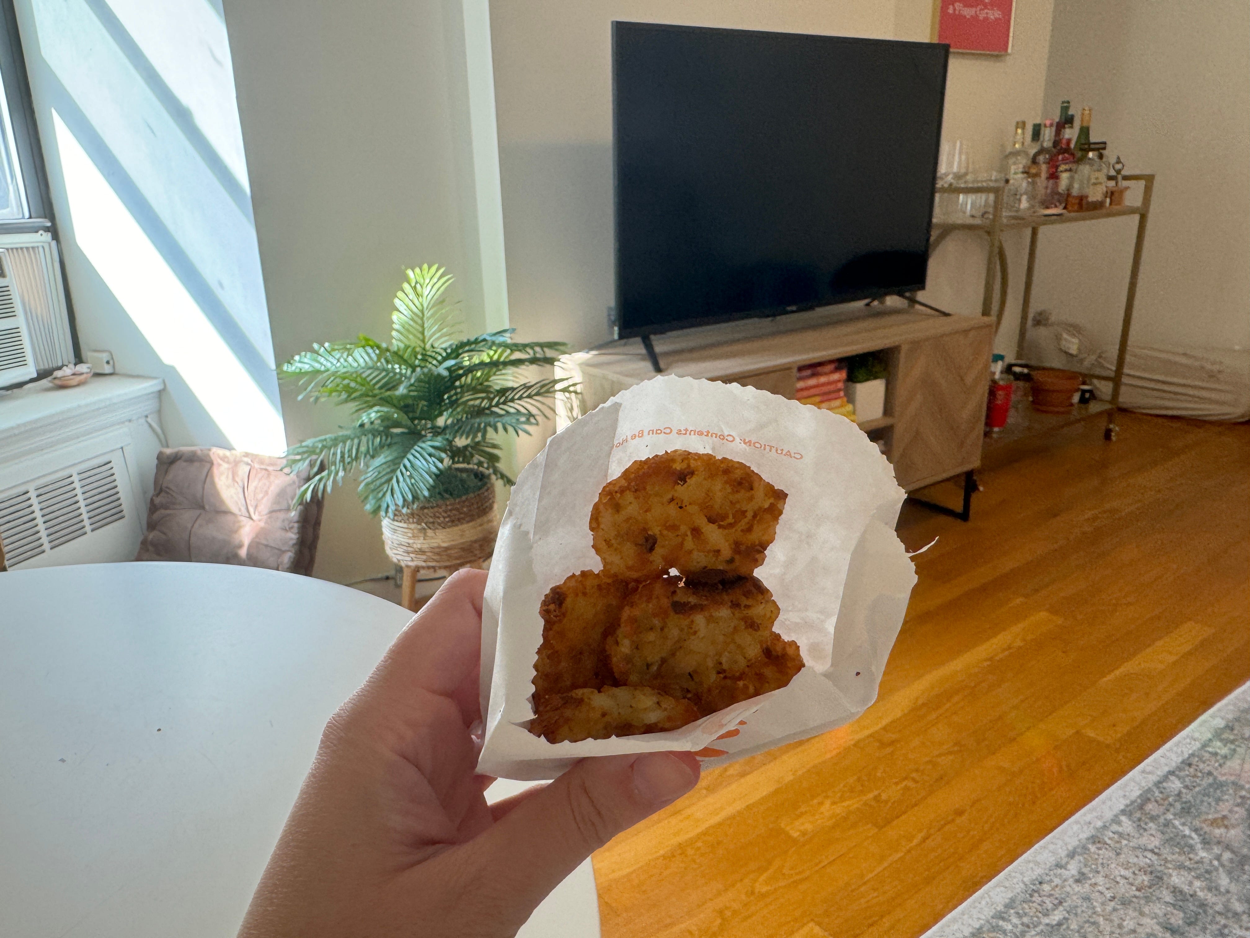 hash browns from dunkin