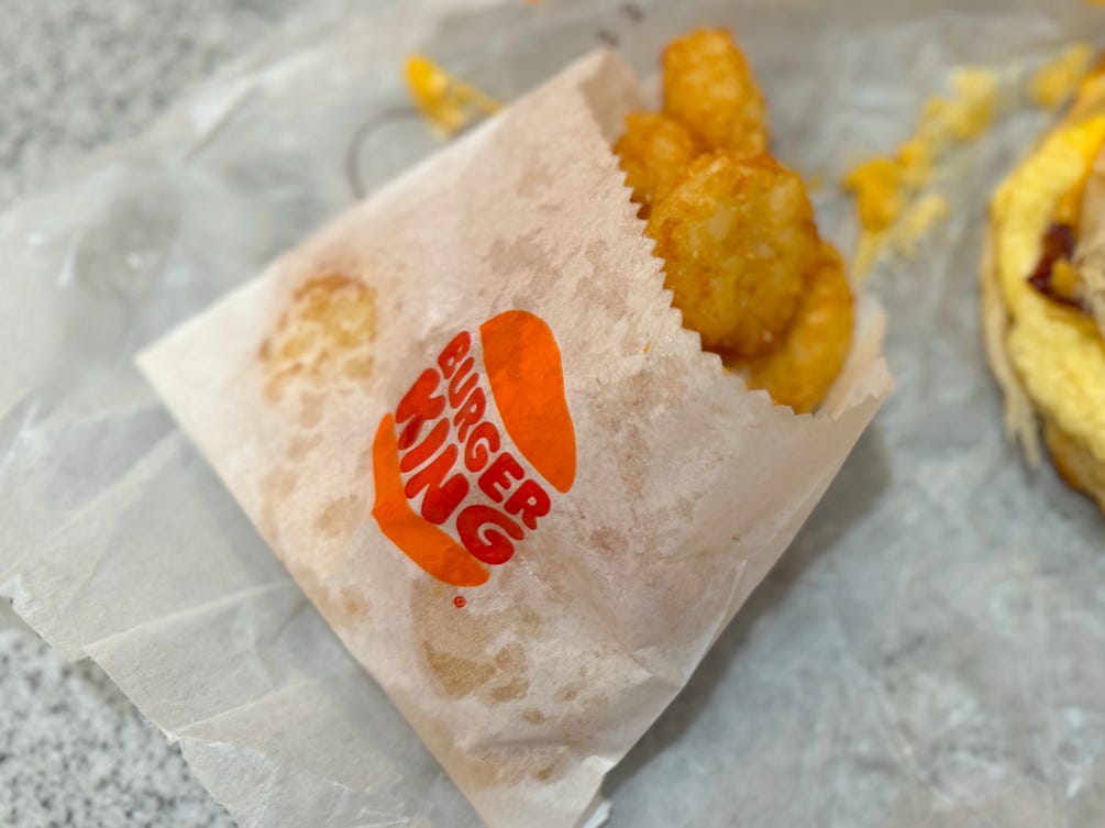 burger king potatoes