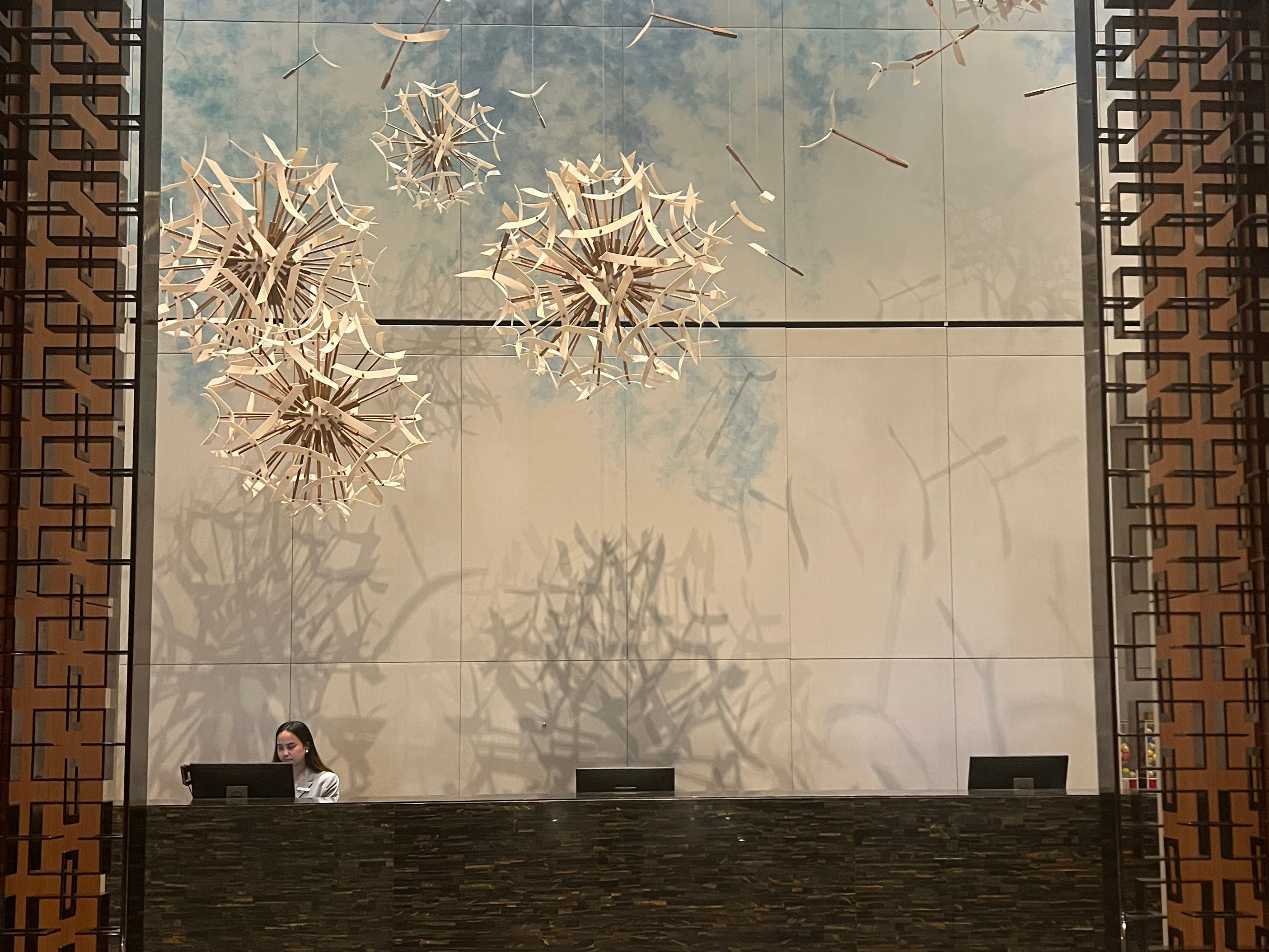 lobby of the four seasons hotel in toronto