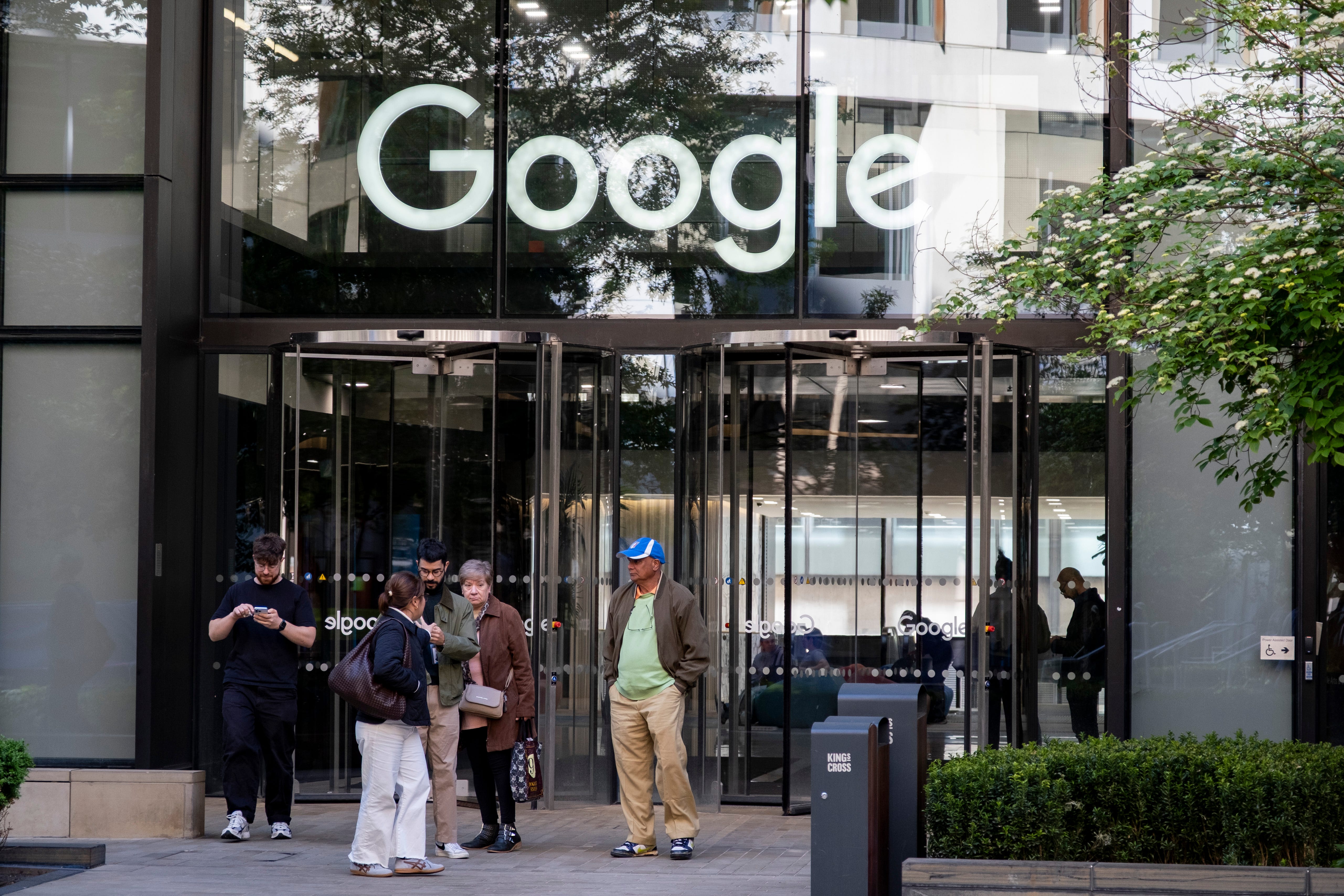 Google office revolving doors