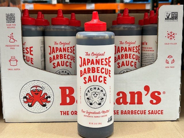 Banchan Japanese barbecue sauce at Costco