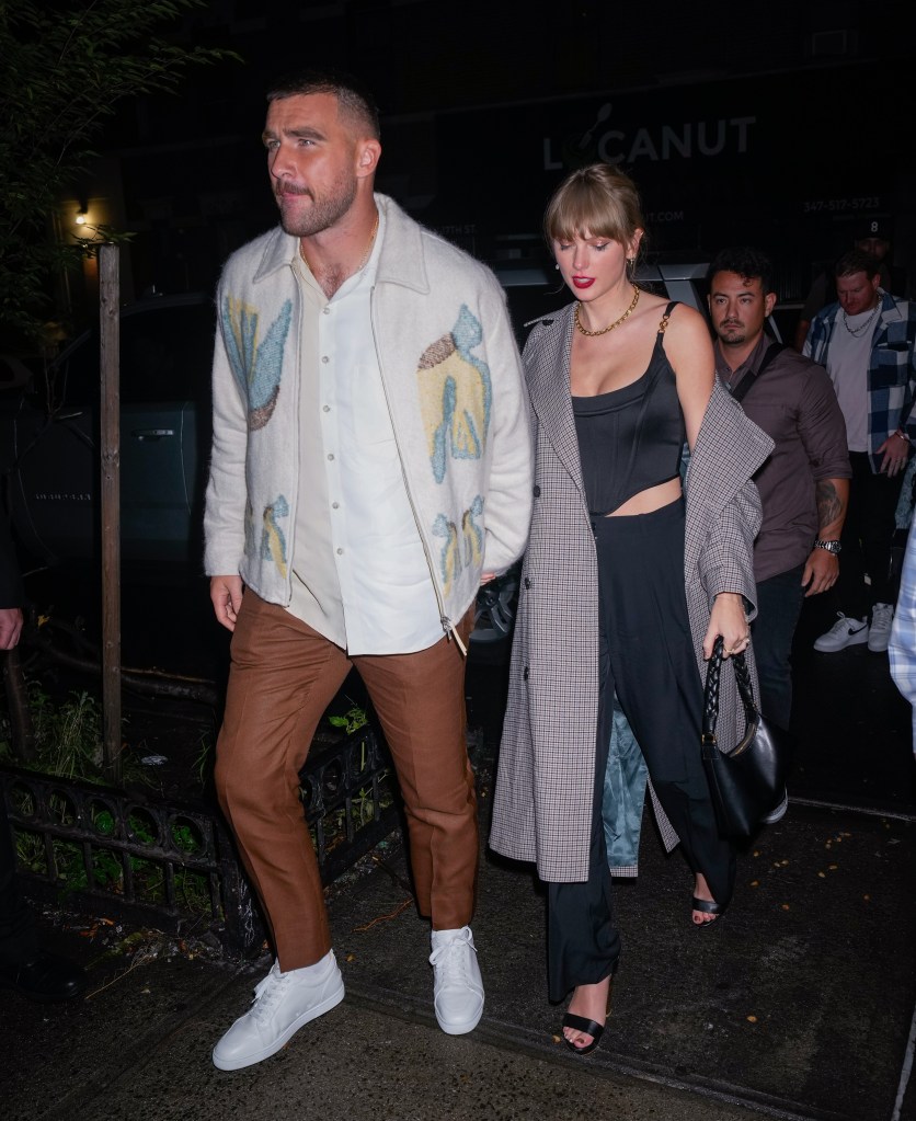 Travis Kelce and Taylor Swift in NYC