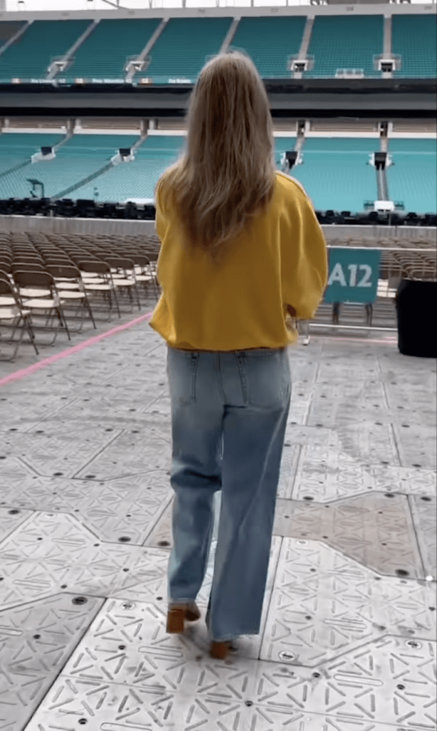 Taylor Swift via Instagram in October 2024