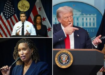 DC police chief, mayor pledge support for Trump takeover: ‘We are here to work together’