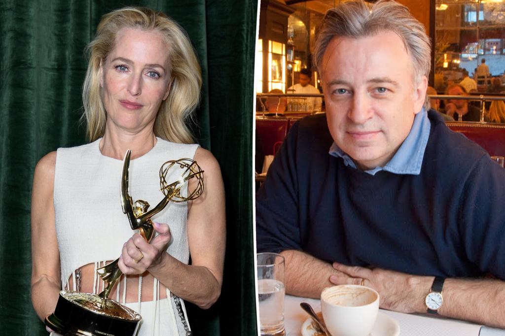 Keith McNally’s mystery Hollywood lover, dubbed ‘X’ in his memoir, appears to be Gillian Anderson