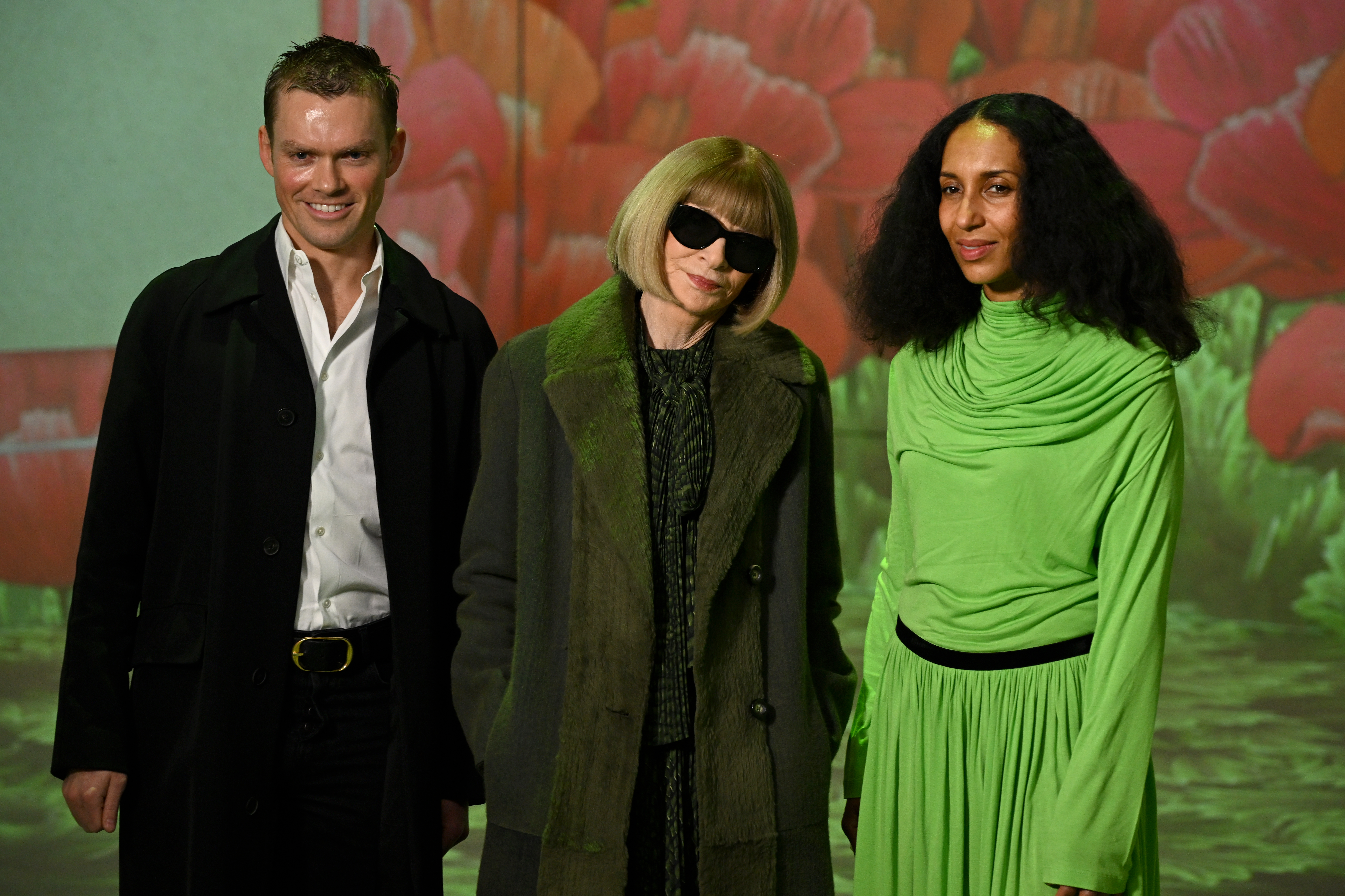 Mark Guiducci, Anna Wintour and Chioma Nnadi 