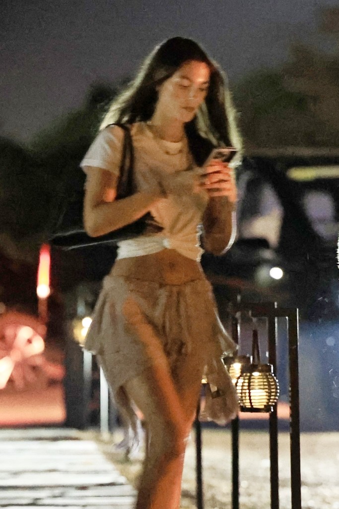 Vittoria Ceretti in Ibiza.
